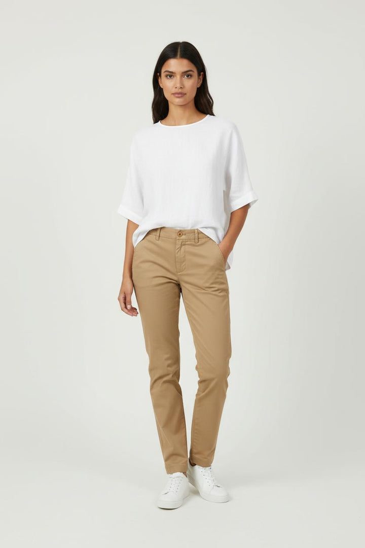 Pantalon Chino Beige - Taille XS/34 de la marque Closed | PARAD23965 - Vendu par Paradigme - Image 1