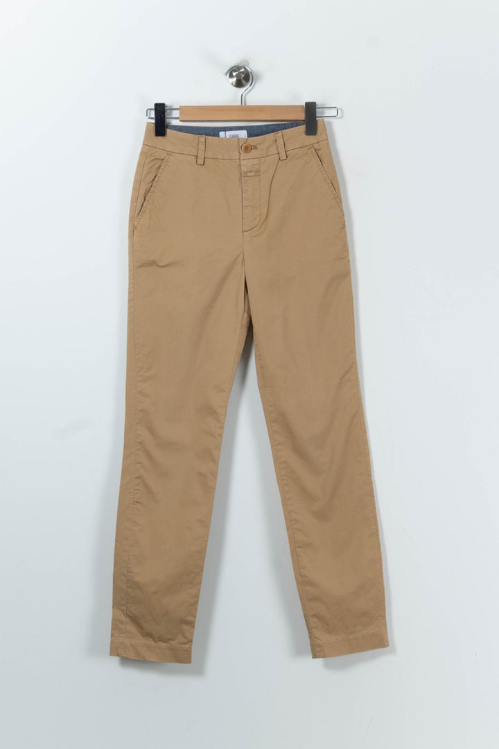 Pantalon Chino Beige - Taille XS/34 de la marque Closed | PARAD23965 - Vendu par Paradigme - Image 2