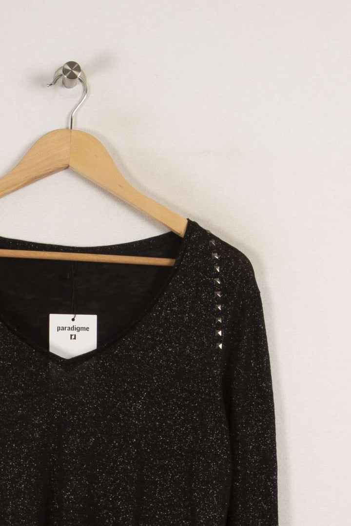 Top en lin - Taille S/36 de la marque IKKS | PARAD23974 - Vendu par Paradigme - Image 2