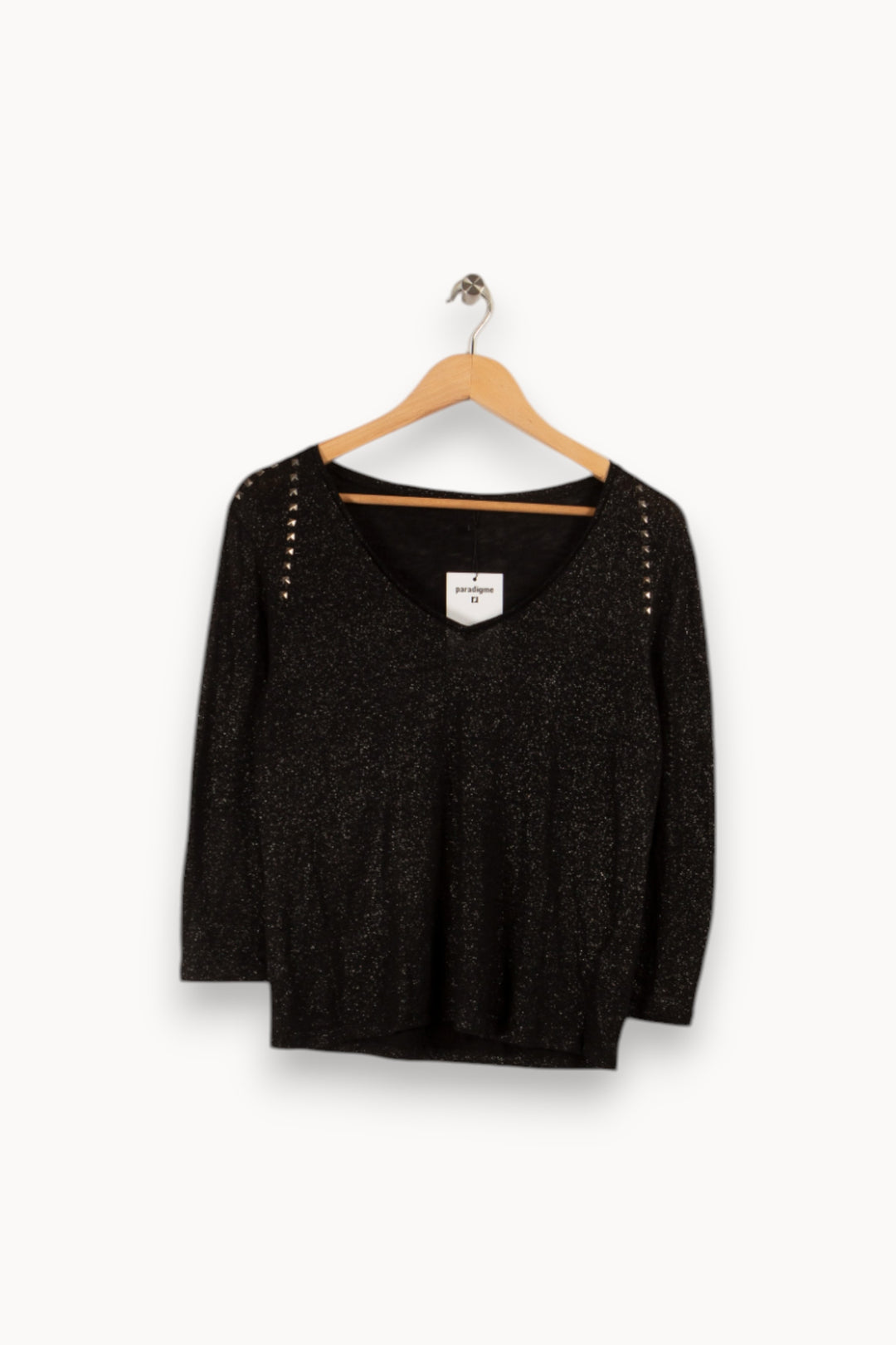 Top en lin - Taille S/36 de la marque IKKS | PARAD23974 - Vendu par Paradigme - Image 1