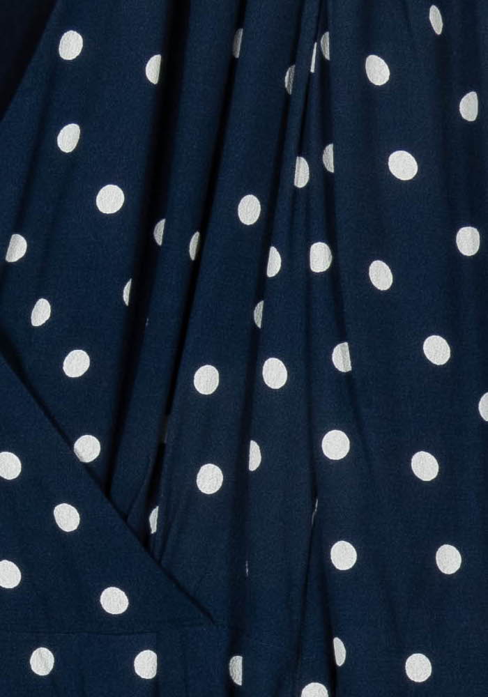 Robe portefeuille bleu et blanc - Taille M/38 de la marque Sézane | PARAD23975 - Vendu par Paradigme - Image 3