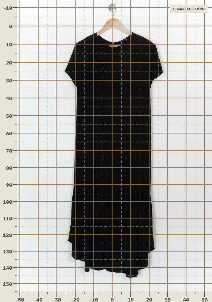Robe Longue Noire - Taille M/38 de la marque IKKS | PARAD23982 - Vendu par Paradigme - Image 4