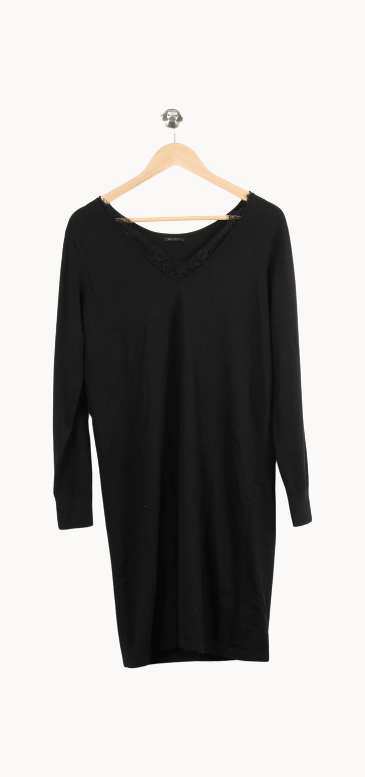 Robe Noire - Taille S/36 de la marque IKKS | PARAD23998 - Vendu par Paradigme - Image 2