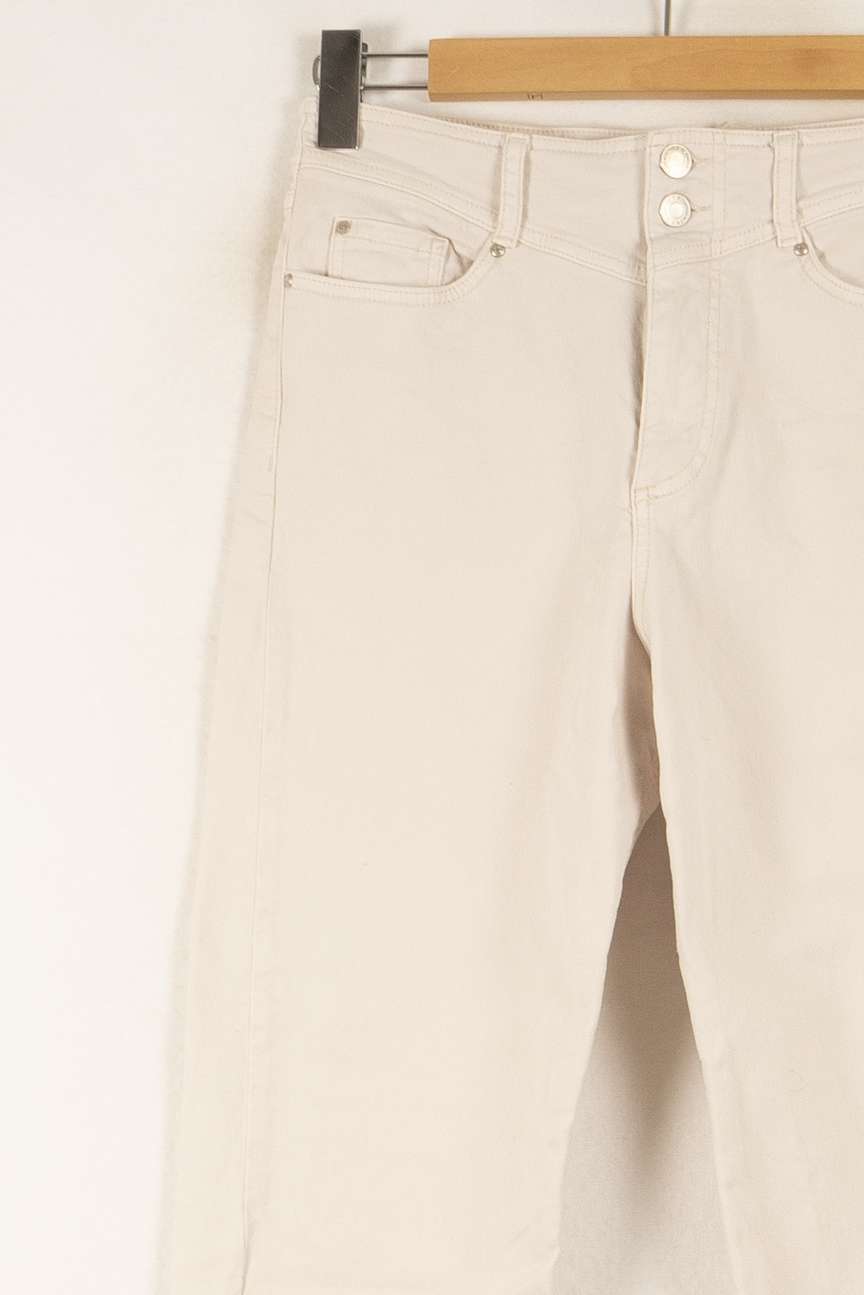 Jean Beige - Taille M/38 de la marque IKKS | PARAD24000 - Vendu par Paradigme - Image 3