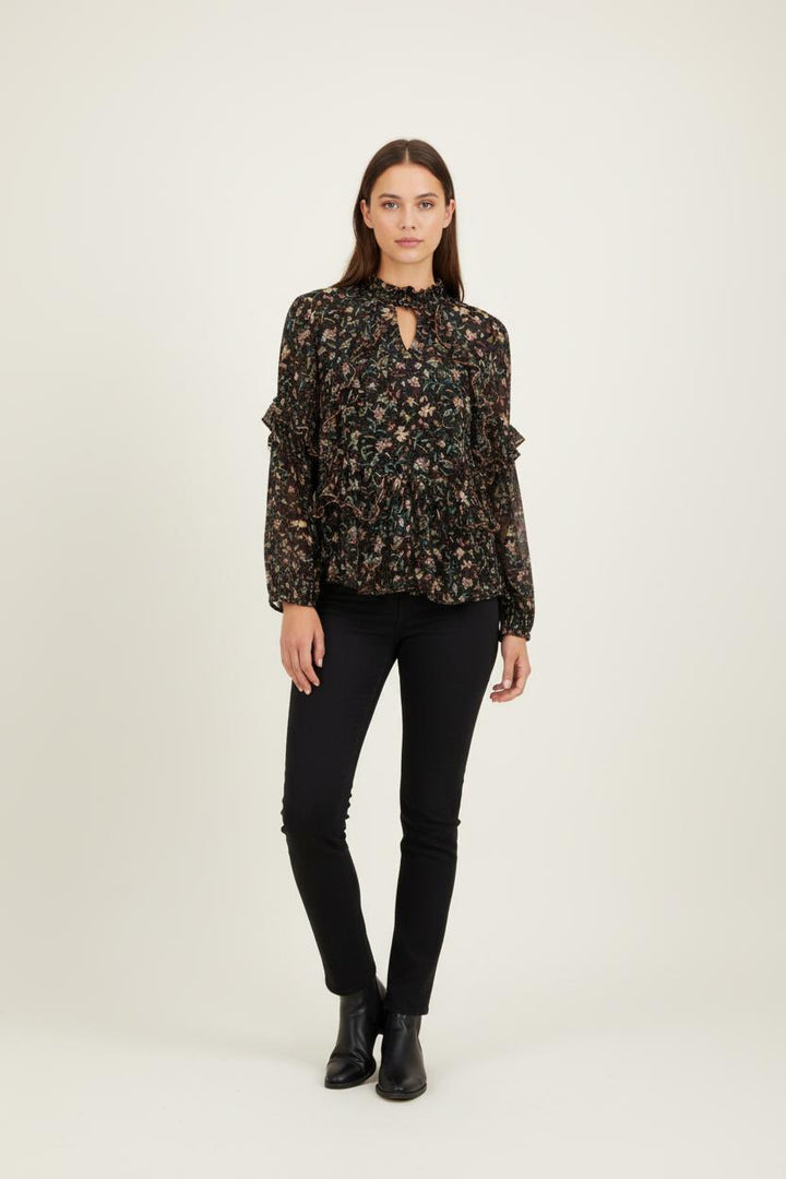 Blouse à motifs - Taille XS/34