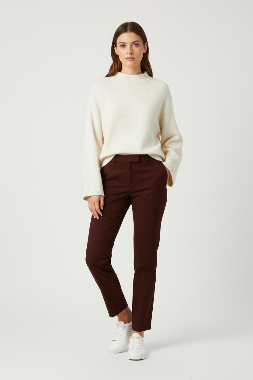 Pantalon bordeaux - Taille XXXL/46