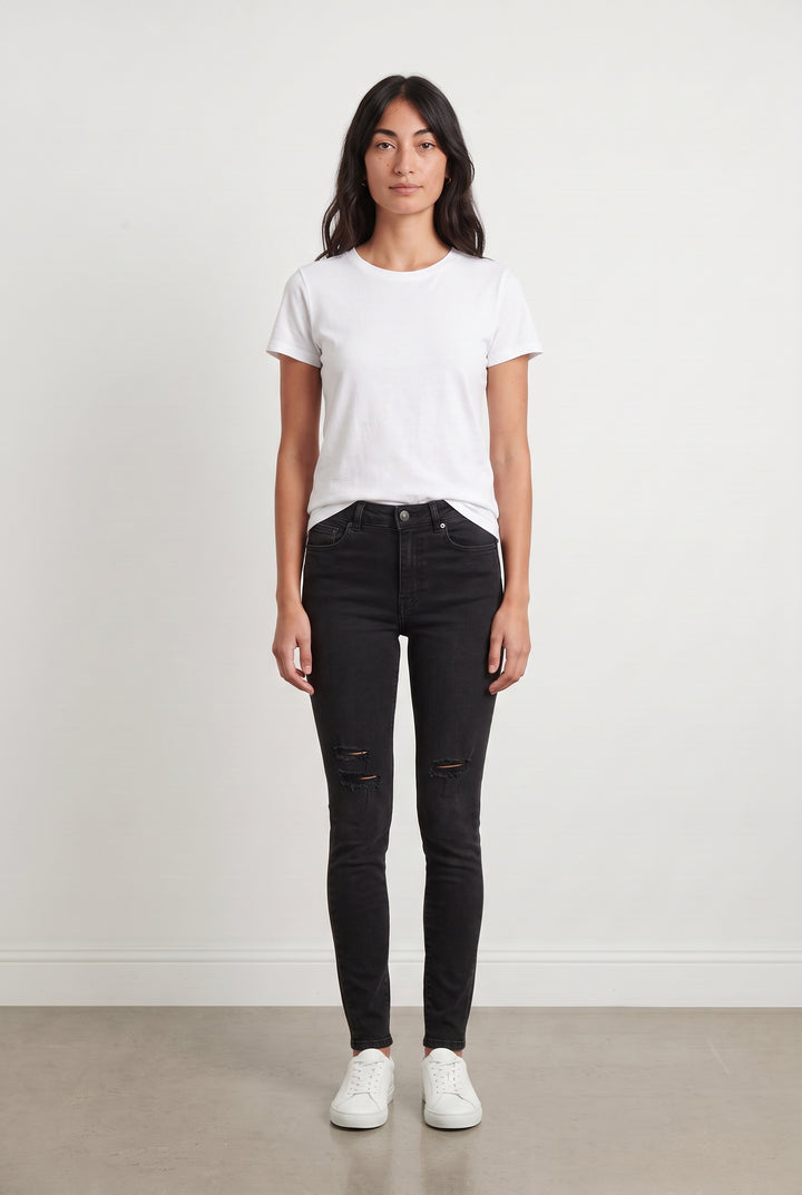 Jean Skinny Noir - Taille XS/34 de la marque The Kooples | PARAD24050 - Vendu par Paradigme - Image 1