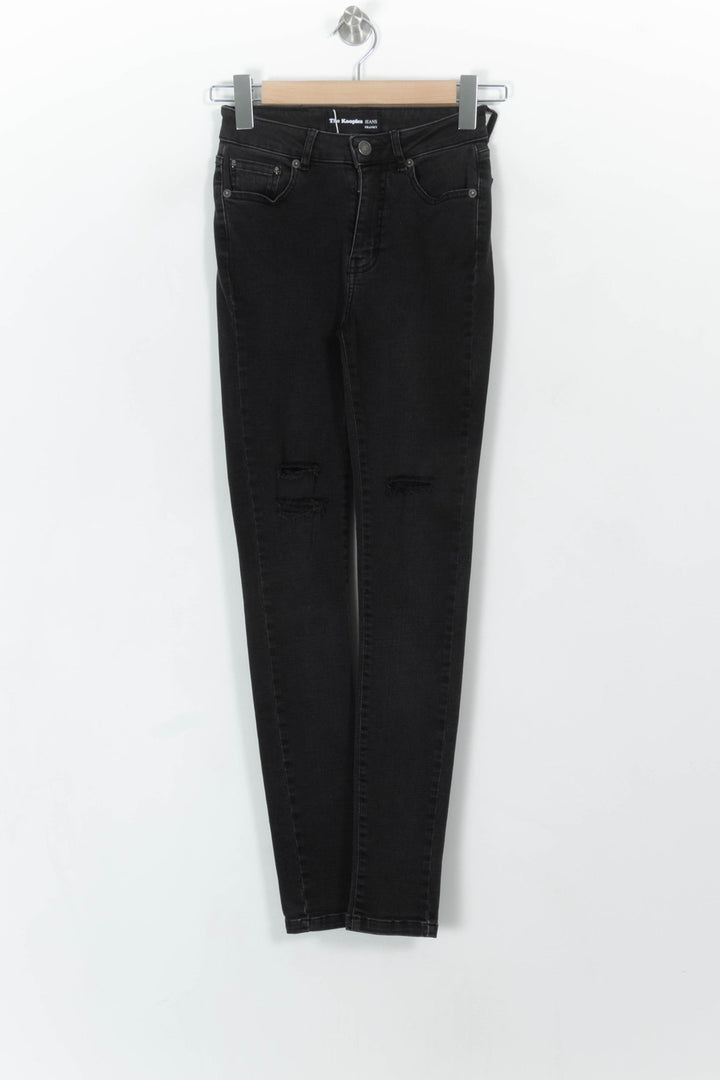 Jean Skinny Noir - Taille XS/34 de la marque The Kooples | PARAD24050 - Vendu par Paradigme - Image 2