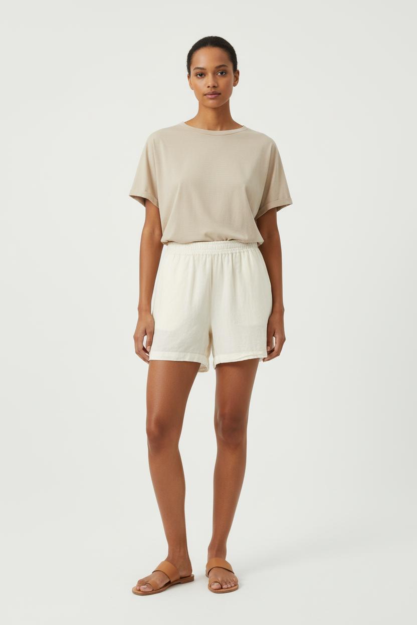 Short Beige - Taille M/38 de la marque Imperial | PARAD24059 - Vendu par Paradigme - Image 1