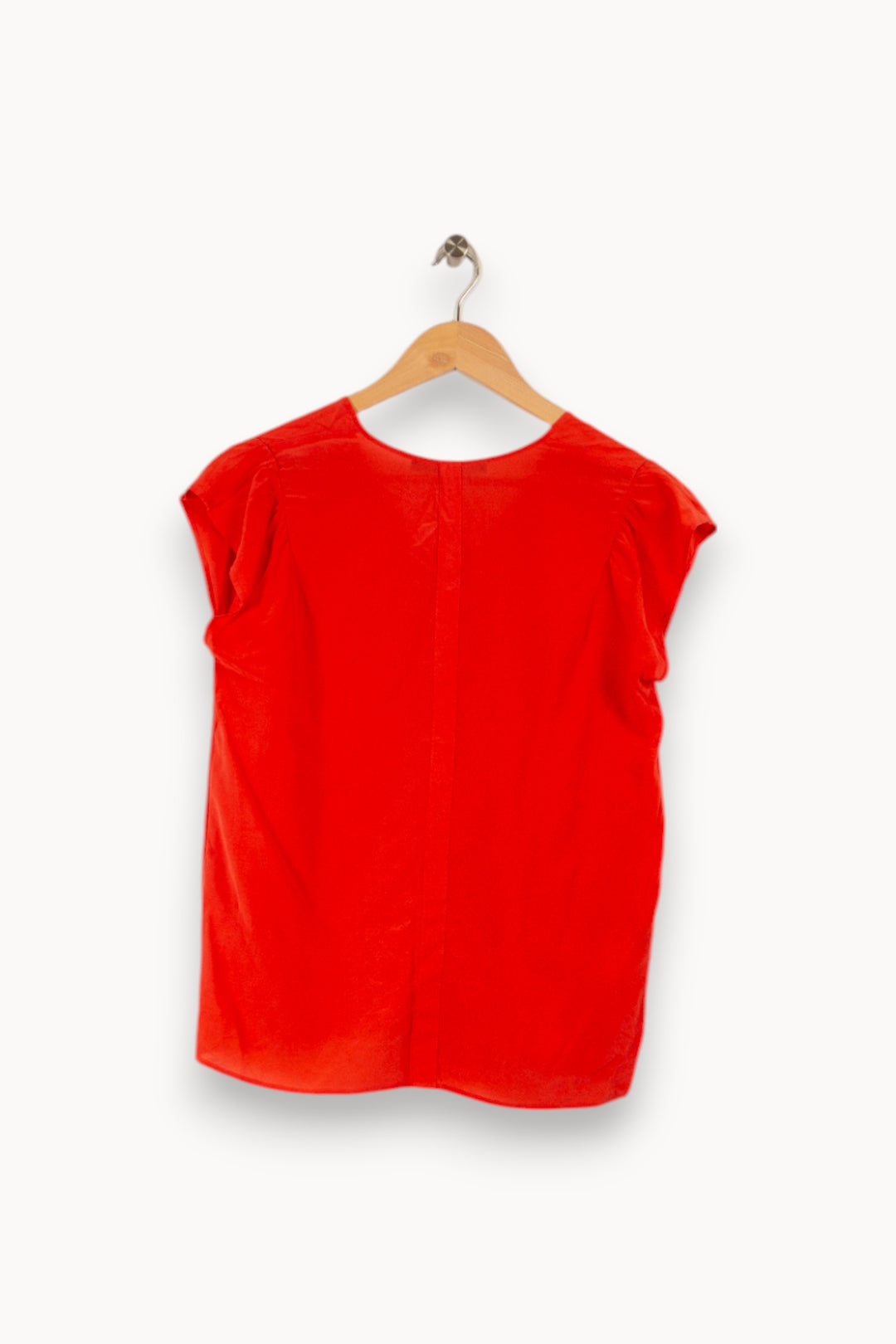 Top corail 100% soie - Taille M/38 de la marque Comptoir des Cotonniers | PARAD24060 - Vendu par Paradigme - Image 3