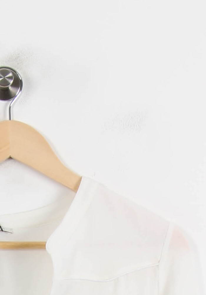 Blouse Blanche - Taille XS/34 de la marque IKKS | PARAD24074 - Vendu par Paradigme - Image 3