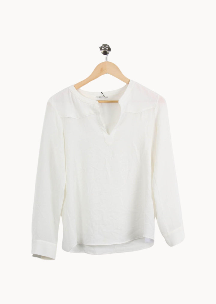 Blouse Blanche - Taille XS/34 de la marque IKKS | PARAD24074 - Vendu par Paradigme - Image 2
