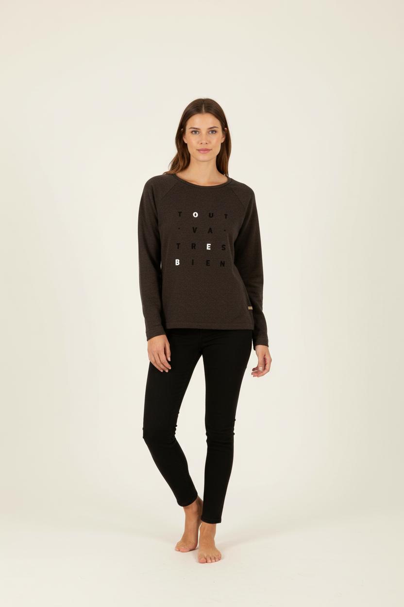 Pull gris - Taille XS/34