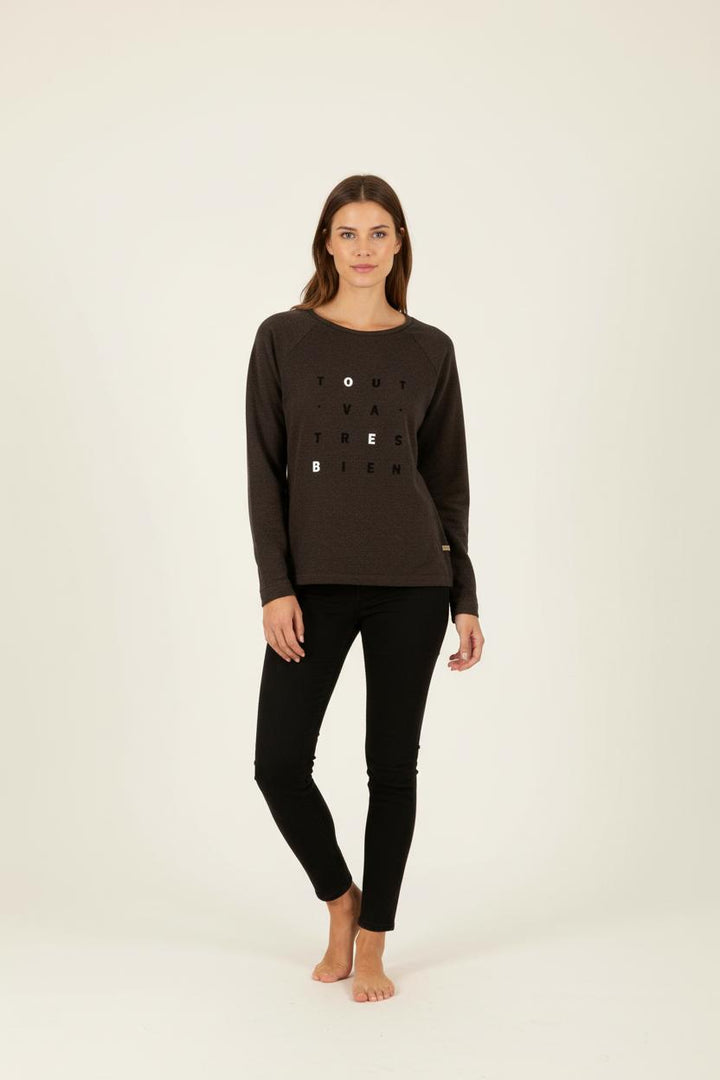 Pull gris - Taille XS/34
