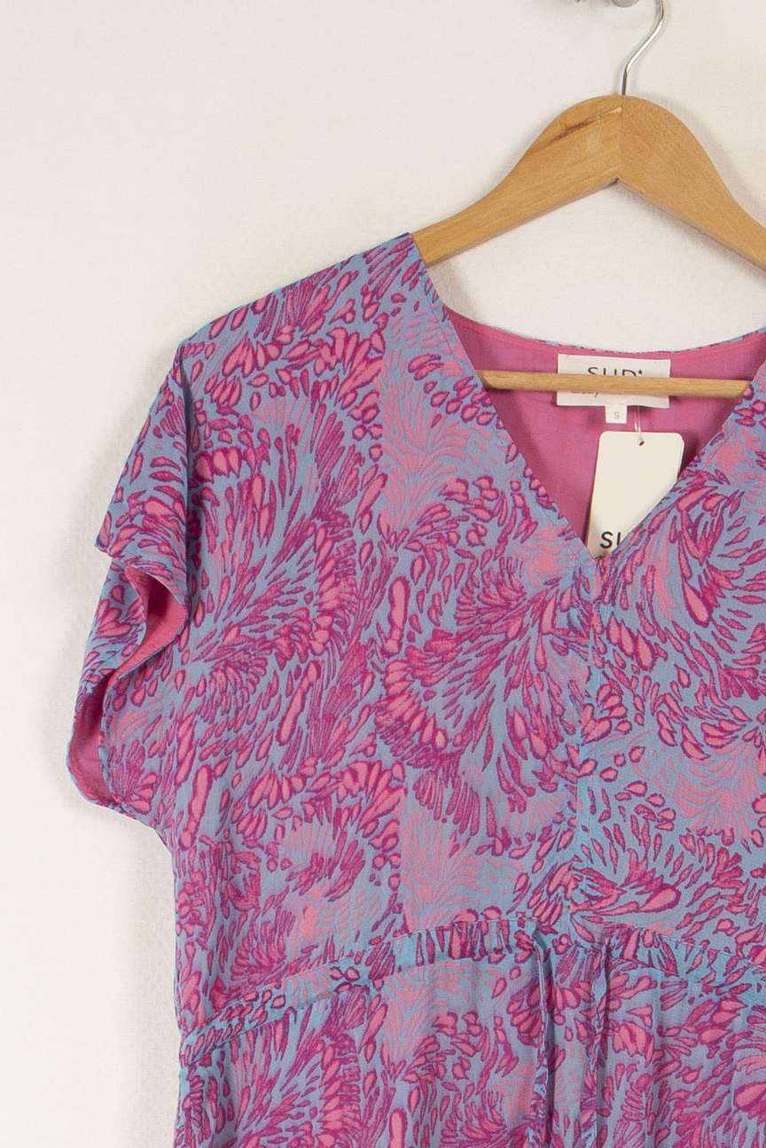 Robe violet-rose - Taille S/36