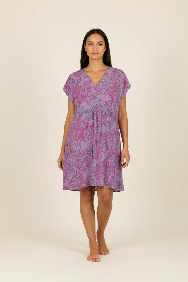 Robe violet-rose - Taille S/36