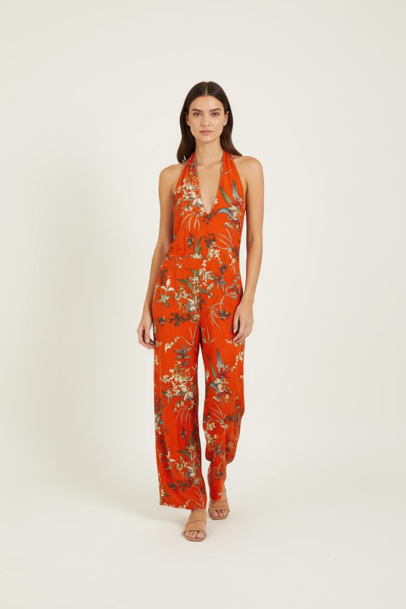 Combinaison orange - Taille XS/34