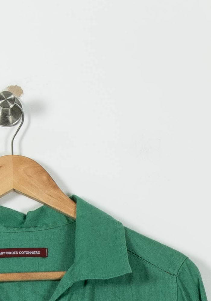 Robe Chemise Verte - Taille S/36 de la marque Comptoir des Cotonniers | PARAD24205 - Vendu par Paradigme - Image 3