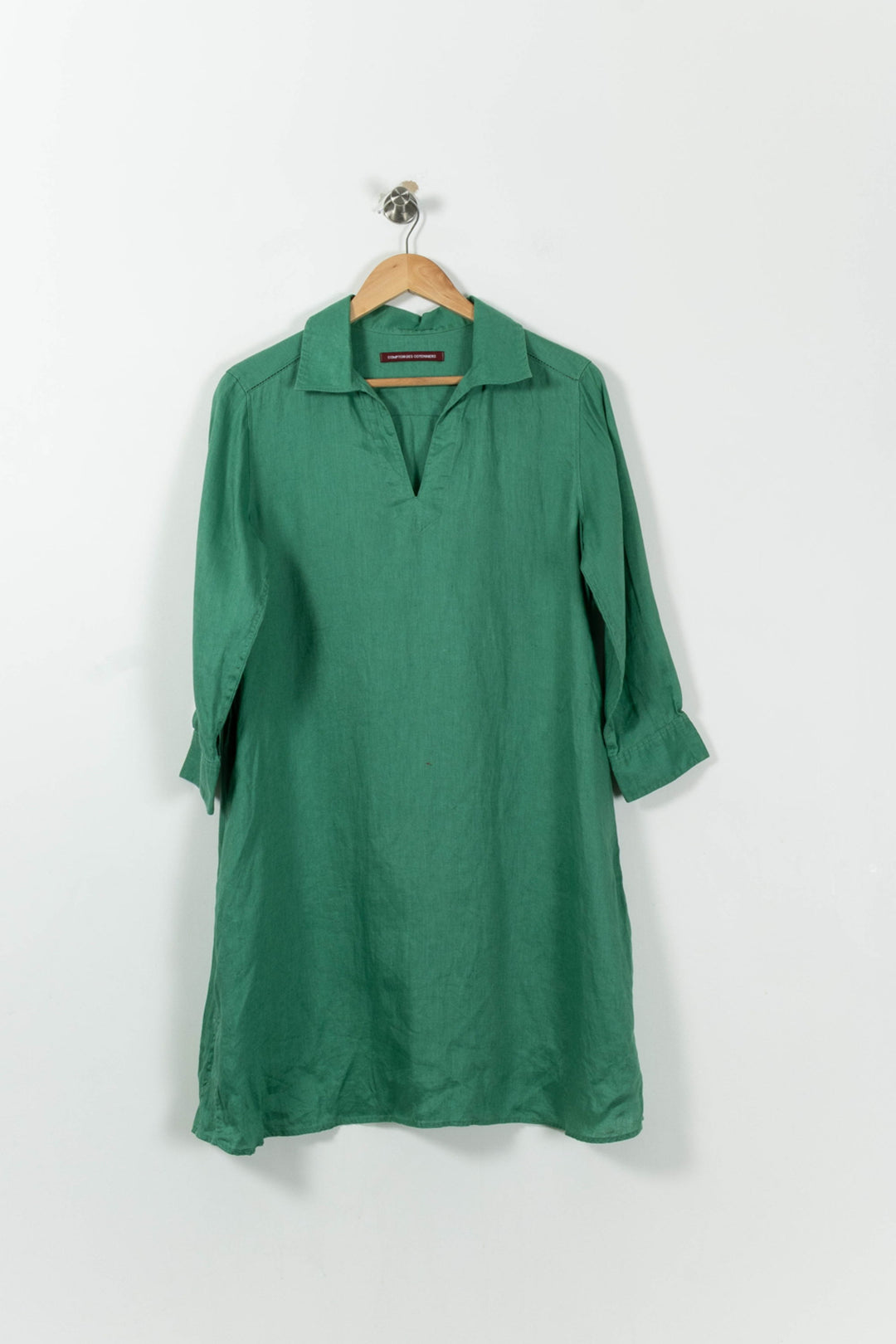 Robe Chemise Verte - Taille S/36 de la marque Comptoir des Cotonniers | PARAD24205 - Vendu par Paradigme - Image 2