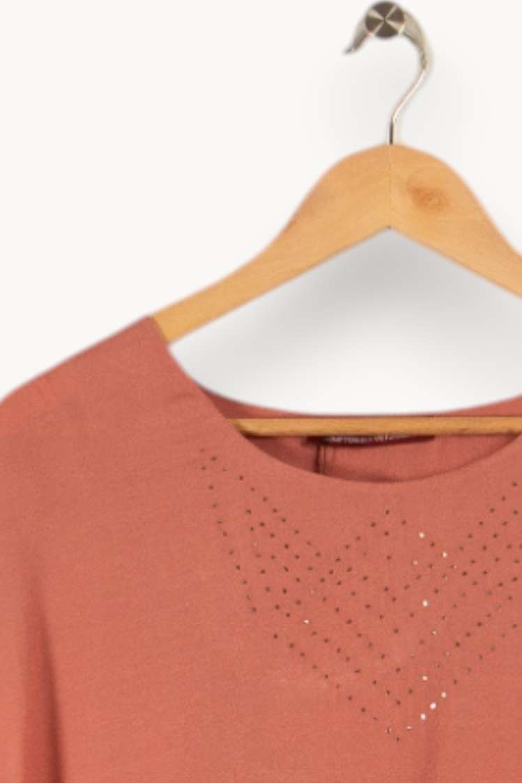 Top rose - Taille S/36