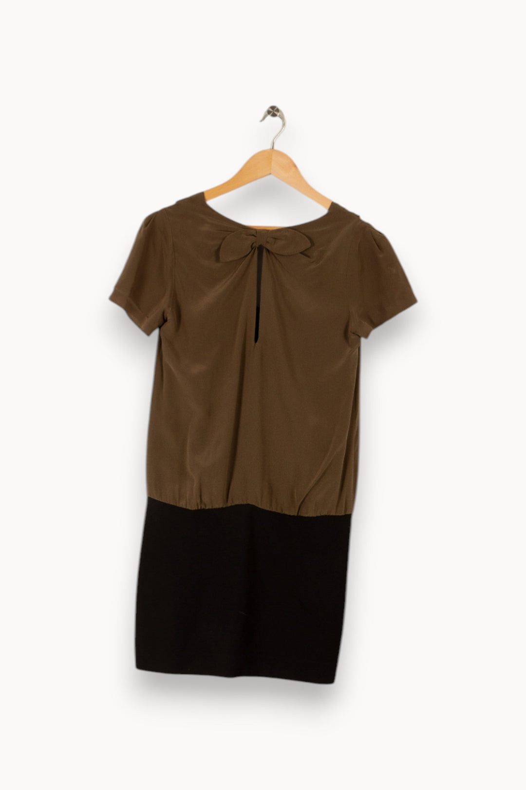 Robe bi-matière - Taille S/36