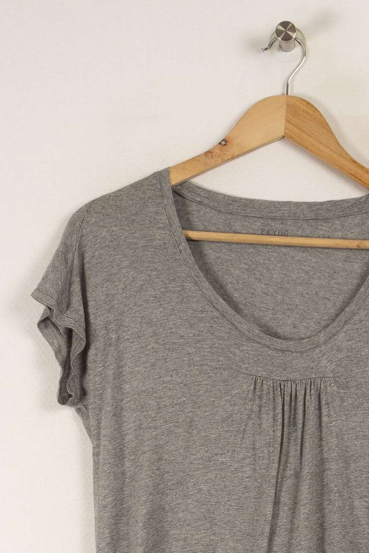 T-shirt gris - Taille M/38 de la marque Ekyog | PARAD24237 - Vendu par Paradigme - Image 1