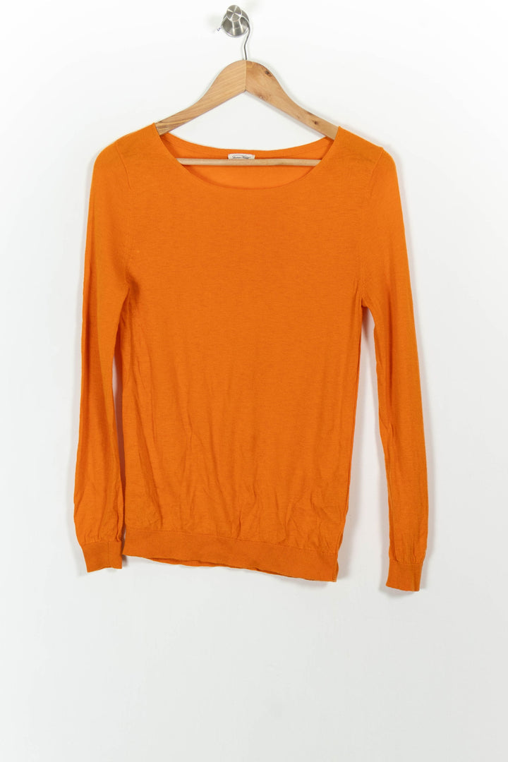 Pull Orange - Taille S/36 de la marque American Vintage | PARAD24240 - Vendu par Paradigme - Image 2