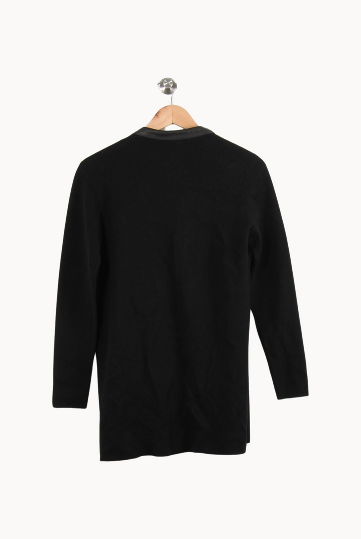Cardigan Noir - Taille S/36 de la marque IKKS | PARAD24279 - Vendu par Paradigme - Image 4