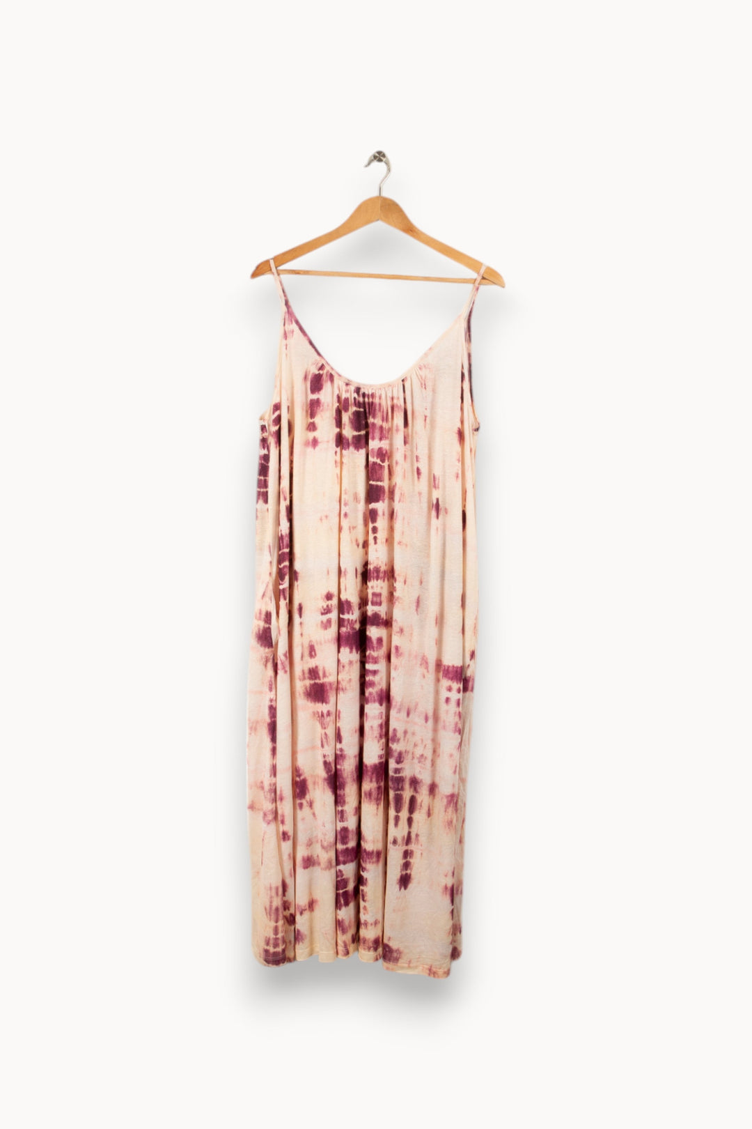 Robe longue violette-rose - Taille S/36
