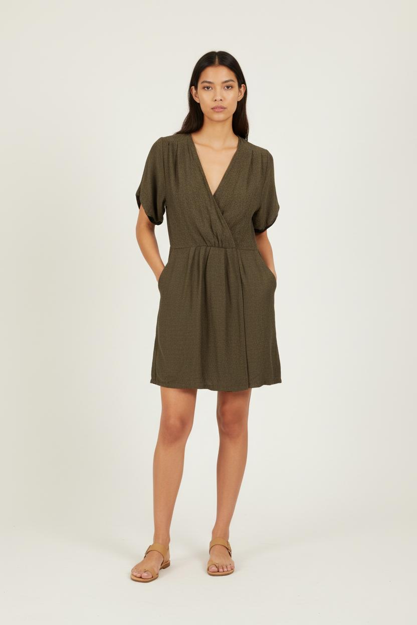 Robe kaki - Taille S/36e