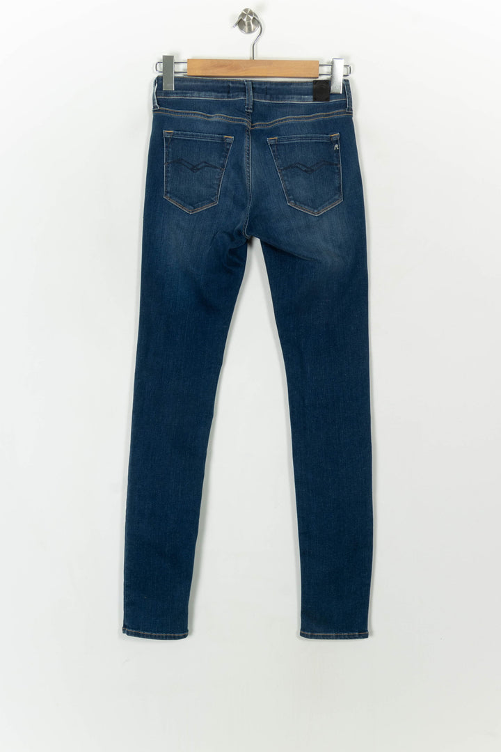 Jean Slim Bleu - Taille M/38 de la marque Replay | PARAD24303 - Vendu par Paradigme - Image 5