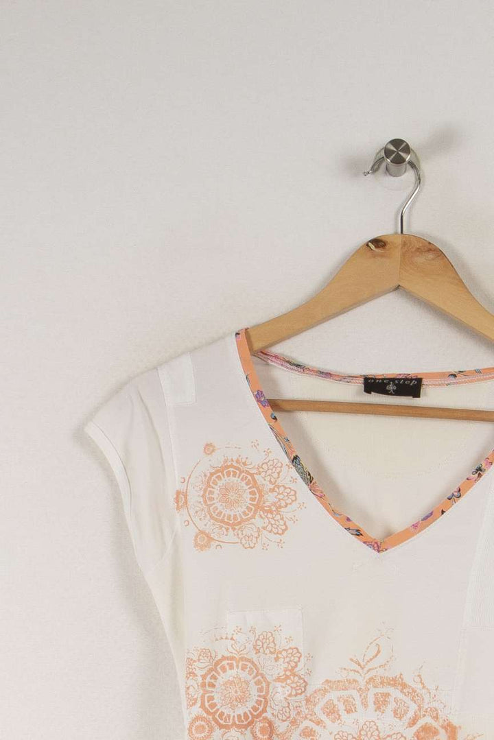 T-shirt blanc - Taille XL/42