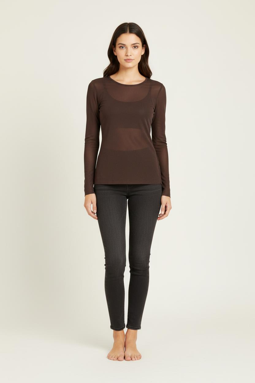 Top gris - Taille L/40