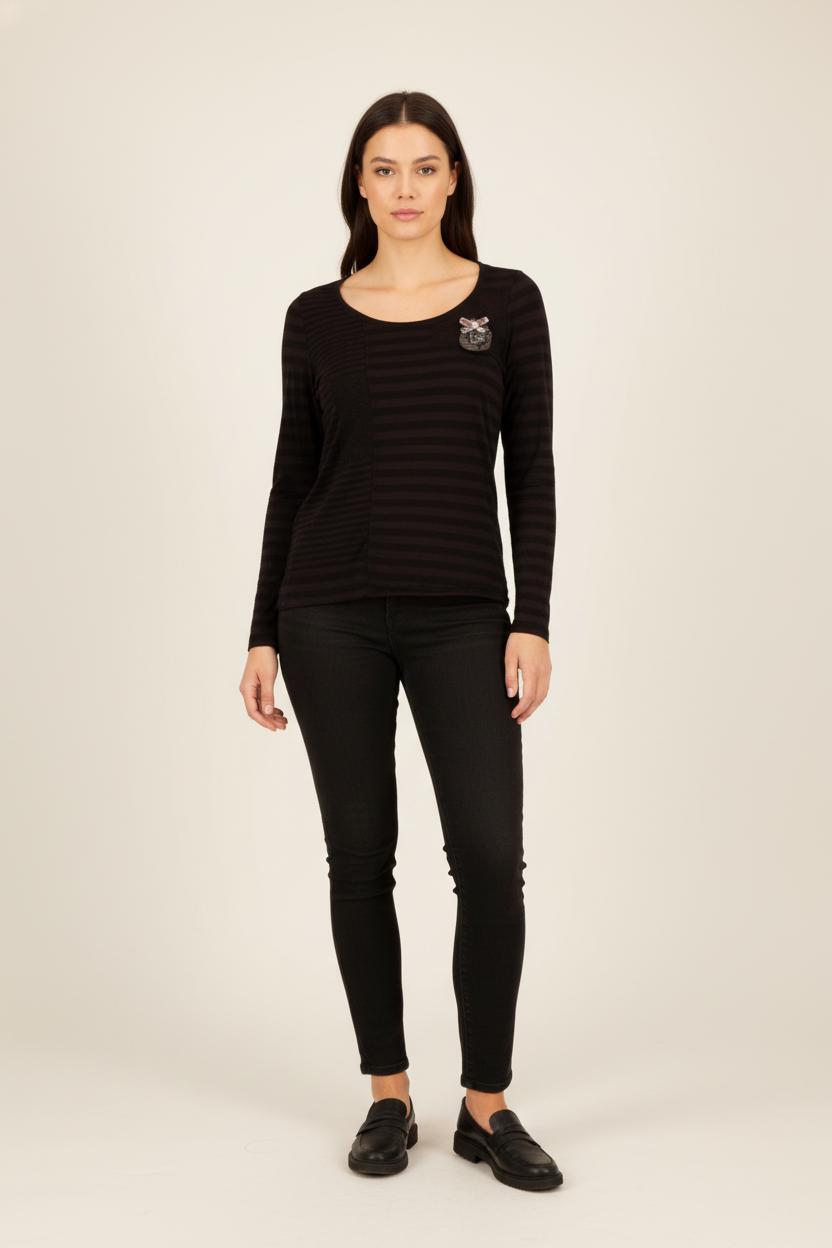 Top noir - Taille L/40