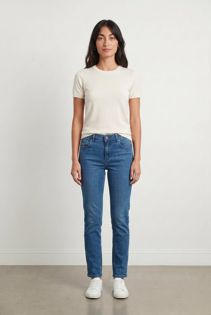 Jean Slim Bleu - Taille M/38 de la marque Sézane | PARAD24337 - Vendu par Paradigme - Image 1