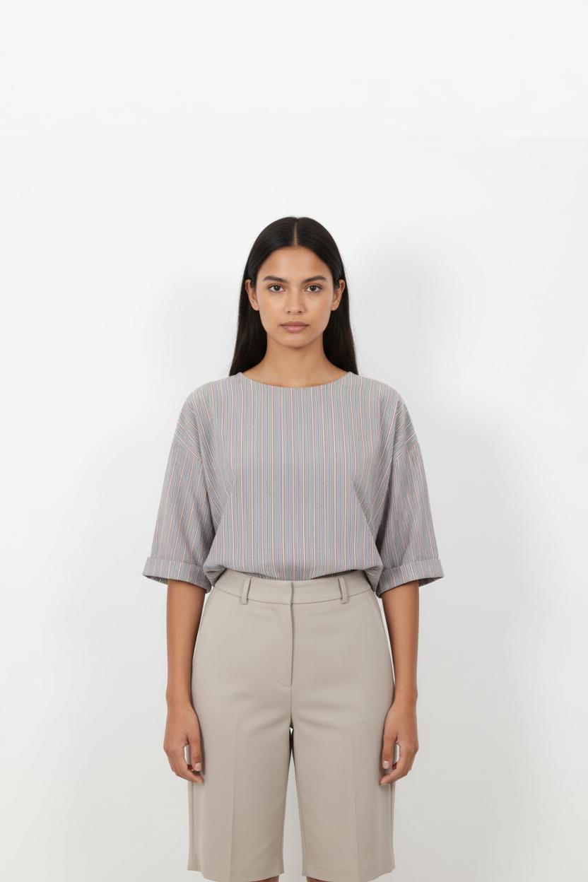 Blouse rayée - Taille S/36