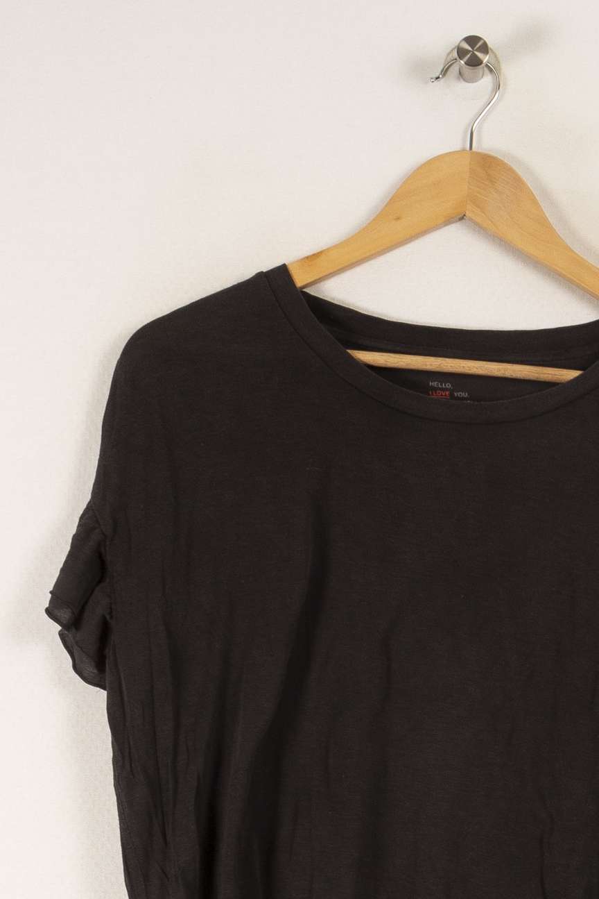 T-shirt noir - Taille S/36