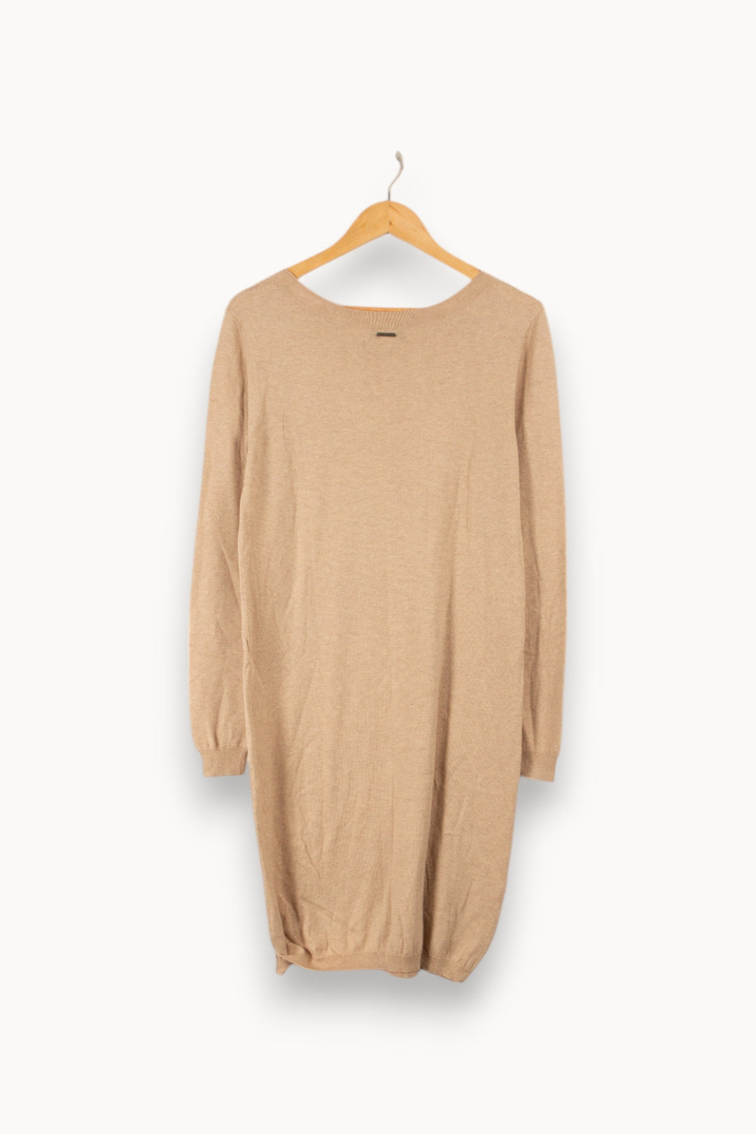 Robe beige - Taille L/40