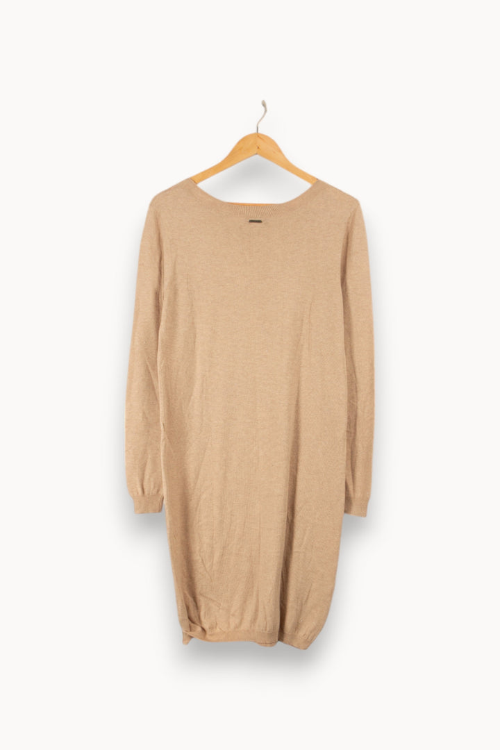 Robe beige - Taille L/40