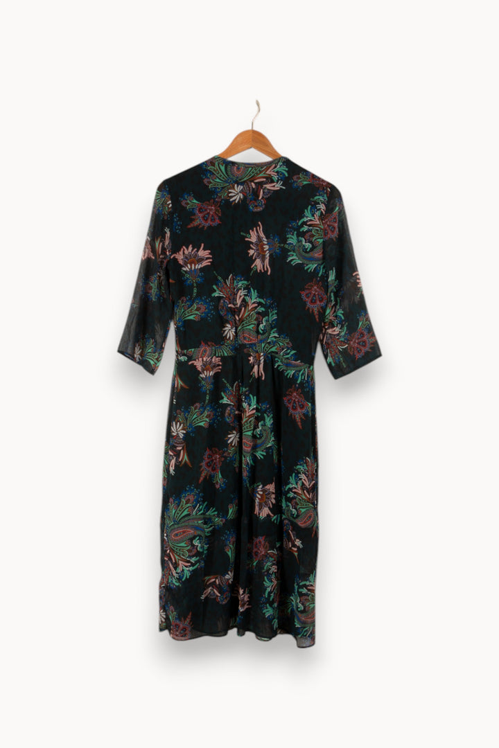 Robe longue à motifs - Taille M/38