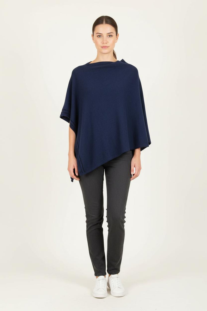 Poncho Bleu - Taille S/36 de la marque Sud express | PARAD24473 - Vendu par Paradigme - Image 1
