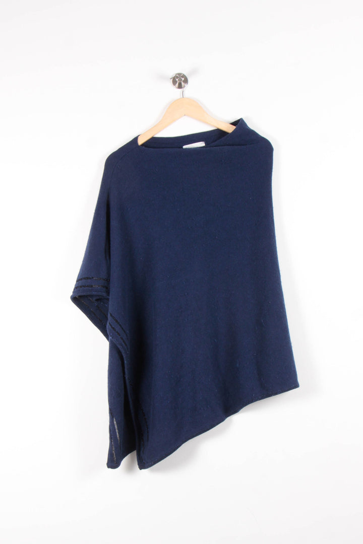 Poncho Bleu - Taille S/36 de la marque Sud express | PARAD24473 - Vendu par Paradigme - Image 2