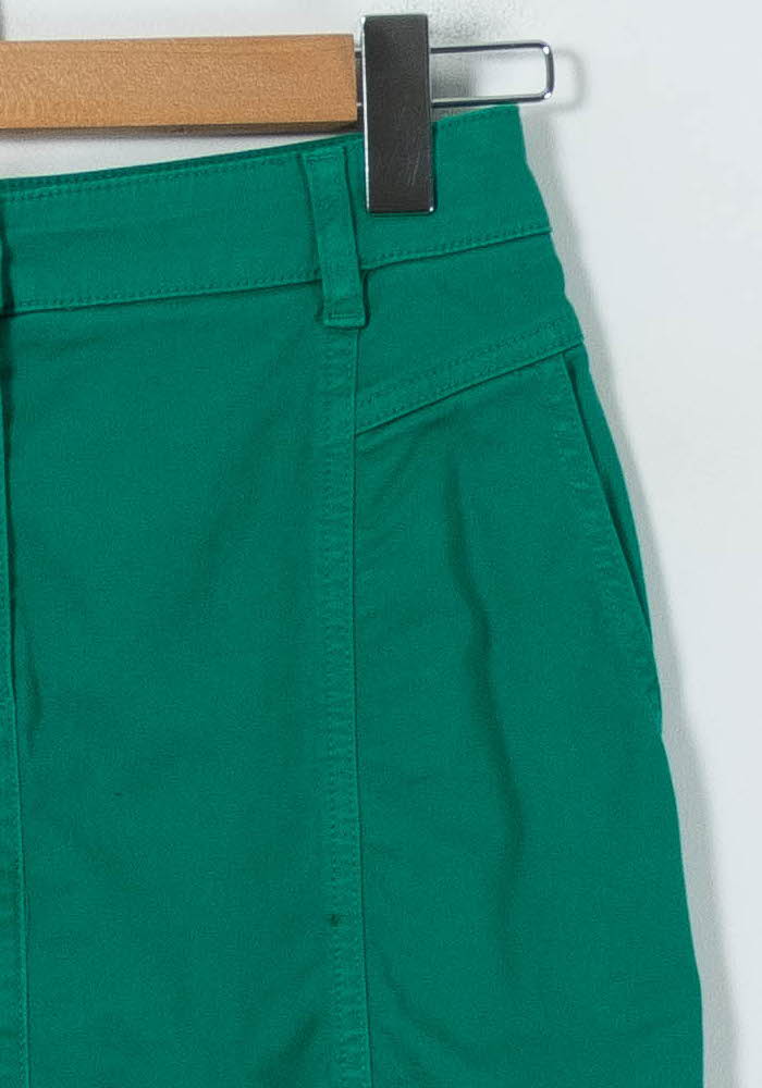 Jupe Courte Verte - Taille S/36 de la marque Caroll | PARAD24475 - Vendu par Paradigme - Image 3