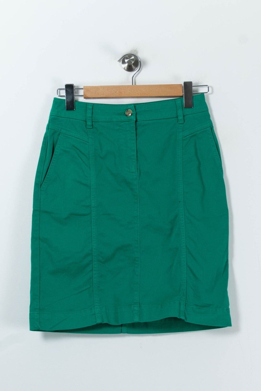 Jupe Courte Verte - Taille S/36 de la marque Caroll | PARAD24475 - Vendu par Paradigme - Image 2