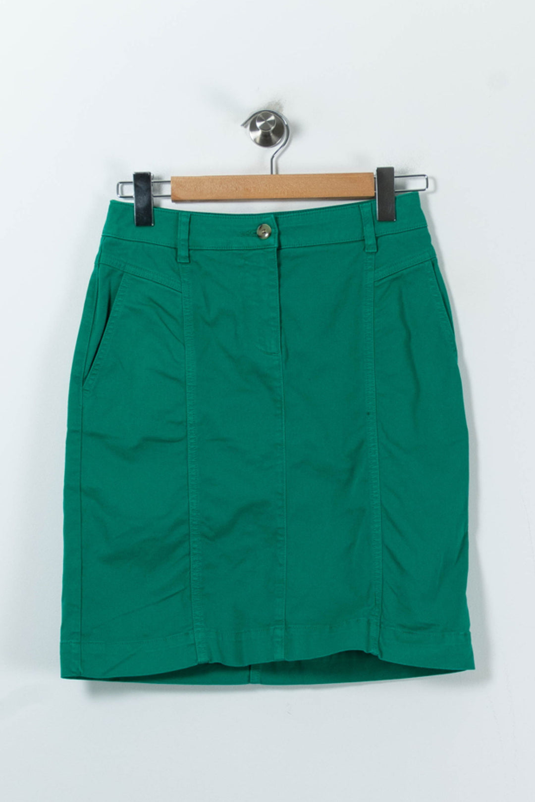 Jupe Courte Verte - Taille S/36 de la marque Caroll | PARAD24475 - Vendu par Paradigme - Image 2