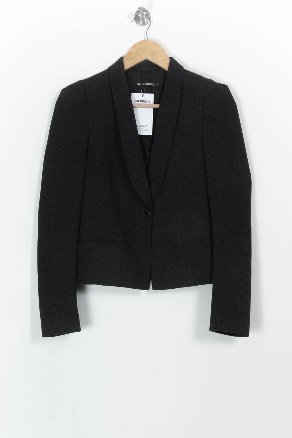 Blazer Gris - Taille XS/34 de la marque Filippa K | PARAD24496 - Vendu par Paradigme - Image 2