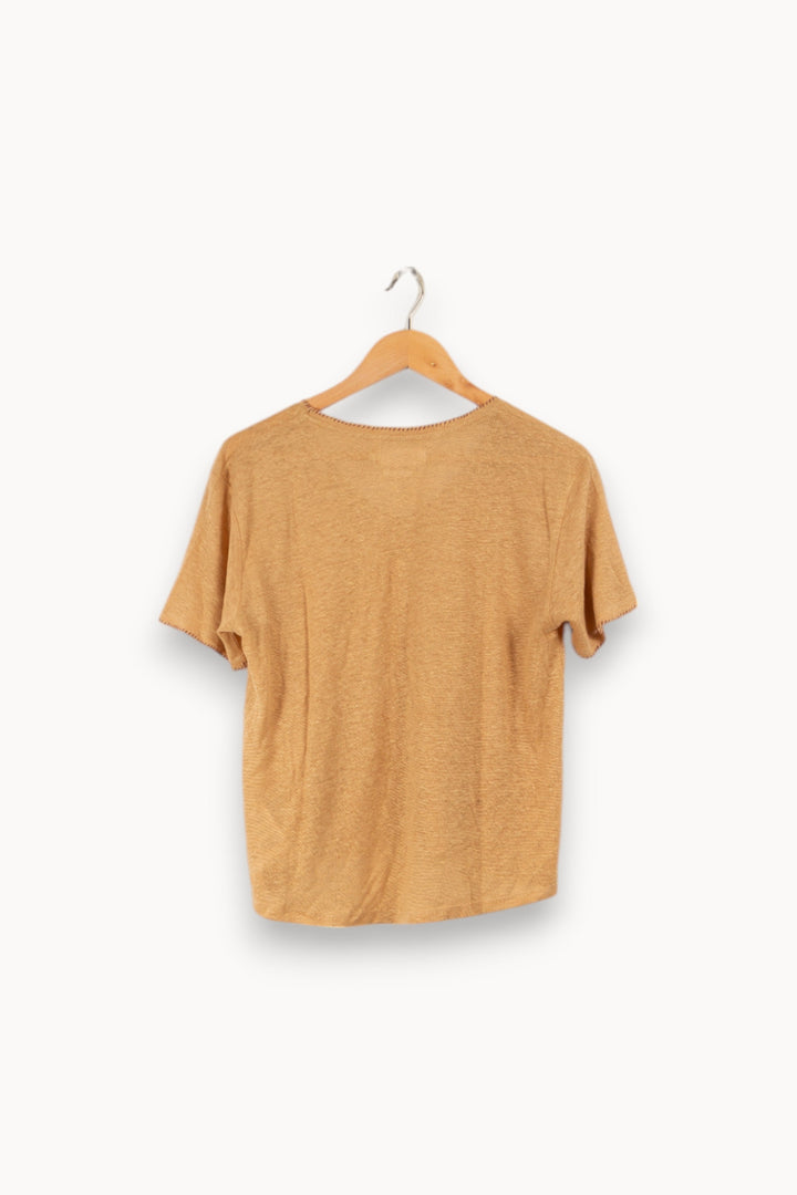 T-shirt Beige - Taille M/38