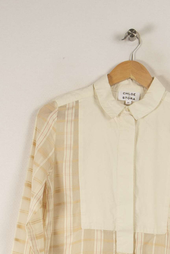Chemise beige - Taille XS/34