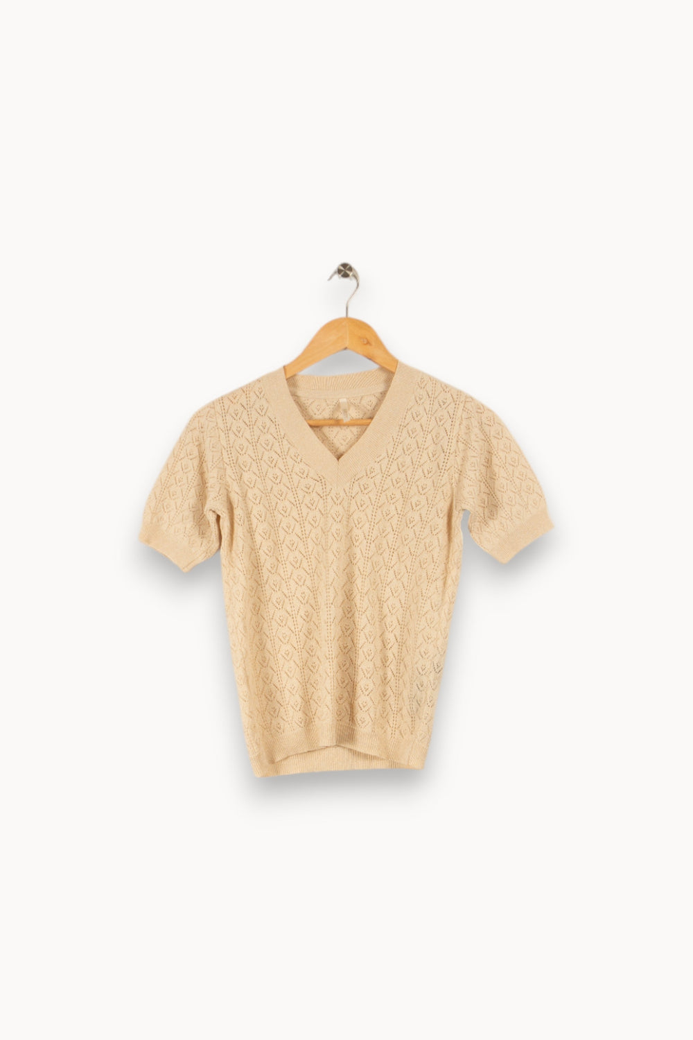 Pull beige - Taille XS/34