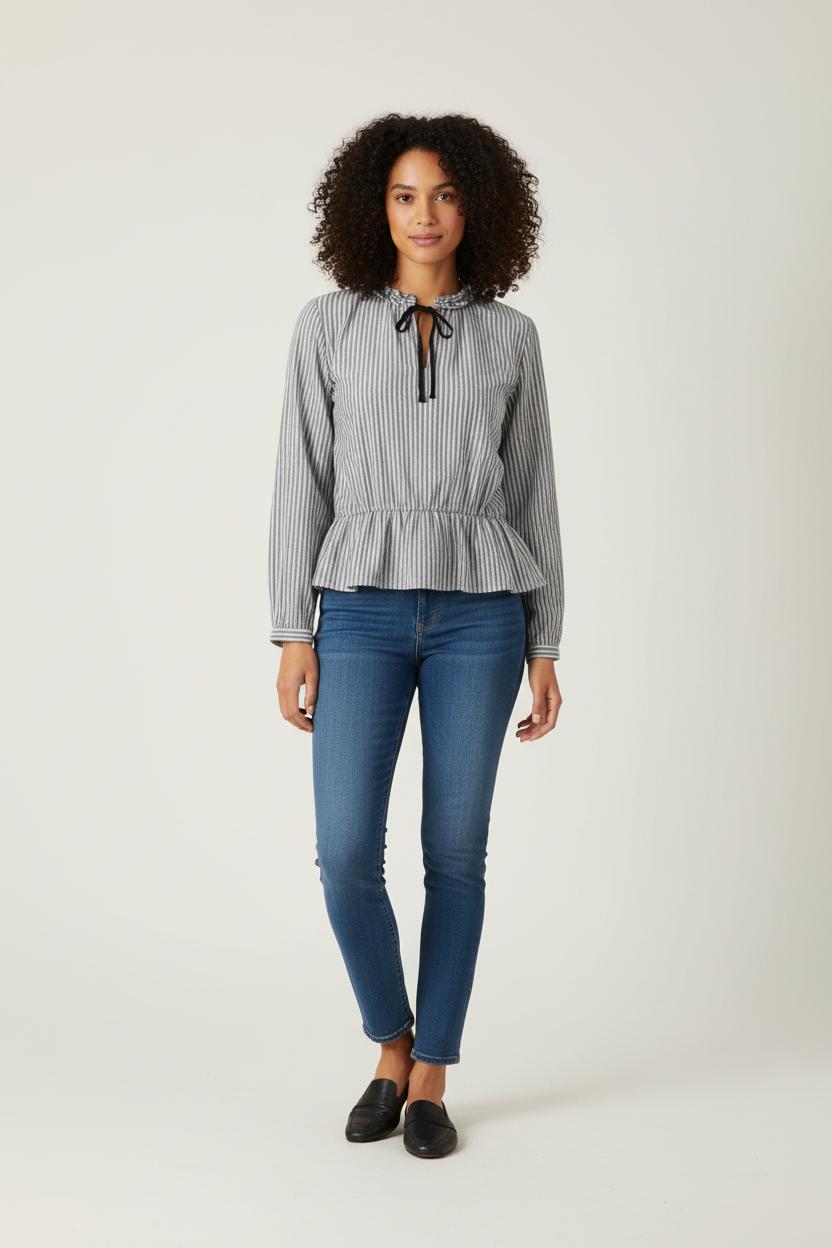 Blouse bleue - Taille L/40